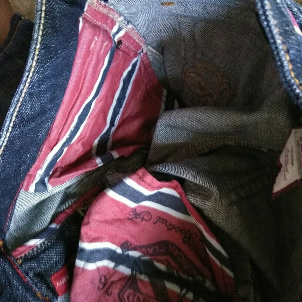 E-LAND Rugby Club Low Rise Slim BootCut Jeans - Picture 7 of 10